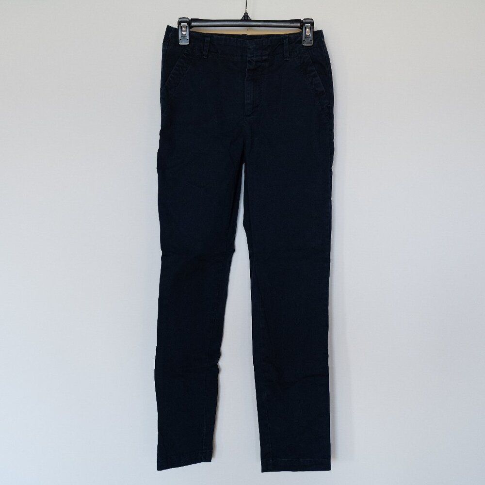 Banana Republic Slim Fit Authentic Chino in Navy Blue *Size 0 Tall*